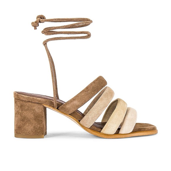 ALOHAS Suede Letizia Sandals US 8.5 / 39 EUR - Picture 2 of 6